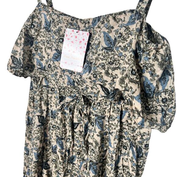 New Women’s Free People Tangier Babydoll Maxi Dress Size M - Picture 3 of 10